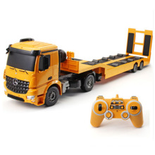 RC Truck Flatbed Semi-Trailer 1:20 2.4G Engineering Tractor Remote Control Construction Diecast Model Kids Electronics Toys